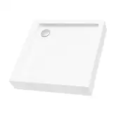 Душевой поддон акриловый Ravak Modena Slim 90 х 90 х h12,5 см, с сифоном Slim 90 хром (XАU0000031)