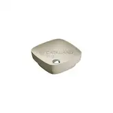 Раковина накладная на столешницу Catalano Green Lux / Colori 40 х 40 см, серый матовый (140AGRLXGS)