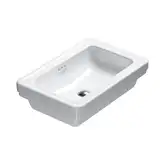 Раковина накладная на столешницу/полувстраиваемая Catalano Canova Royal 60 x 46 см (160ACV00)