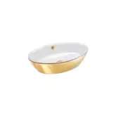 Раковина накладная на столешницу Catalano Gold & Silver 60 х 42 см (160VLNBO)