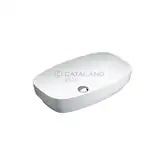 Раковина накладная на столешницу Catalano Green Lux / Colori 65 х 40 см, белый матовый (165AGRLXBM)