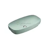 Раковина накладная на столешницу Catalano Green Lux / Colori 75 х 40 см, зелёный матовый (175AGRLXVS)