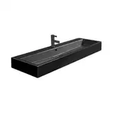 Раковина накладная на столешницу Duravit Vero 100 х 47 см, черный (0454100800)