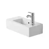 Duravit Vero Раковина міні 50х25 см, з переливом, біла (0703500009)
