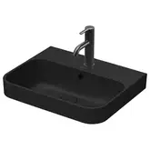 Раковина накладная на столешницу Duravit Happy D.2 Plus 50 х 40 см, антрацит матовый (2360501300)