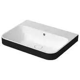 Раковина накладная на столешницу Duravit Happy D.2 Plus 60 х 46 см, белый/антрацит матовый (2360606160)