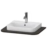 Консоль с 1 одним вырезом Duravit Happy D.2 Plus 65 х 48 см, орех брашированный (HP031B06969)