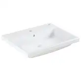 Умивальник накладний Grohe Cube 605х490 мм, білий (3947900H)