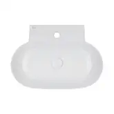 Раковина Qtap Cardinal з донним клапаном QT0411K177W
