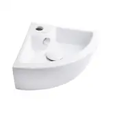 Раковина Qtap Kiwi з донним клапаном QT0911K184AW