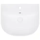 Раковина Qtap Leo з донним клапаном QT111101GW