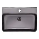 Раковина Qtap Nando з донним клапаном QT1211K4041MB