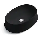 Раковина накладная на столешницу Simas Sharp 60 х 42 см, чёрный матовый (SH04NM)