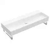 Раковина подвесная 120 х 47 см Villeroy & Boch Memento 2.0 (альпийский белый) (4A22C301)