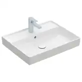 Раковина подвесая 60 х 47 см Villeroy & Boch Collaro (альпийский белый, без перелива) (4A336101)