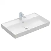 Раковина мебельная 80 х 47 см Villeroy & Boch Collaro (альпийский белый, с переливом) (4A338001)