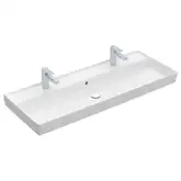 Раковина мебельная 120 х 47 см Villeroy & Boch Collaro (альпийский белый, с переливом) (4A33C401)