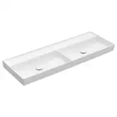 Двойная раковина 130 х 47 см Villeroy & Boch Collaro (альпийский белый) (4A34D201)