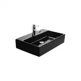 Раковина накладная на столешницу Villeroy & Boch Memento 60 х 42 см, чёрный глянец (513560S0)