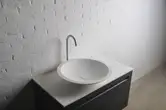 Volle Умивальник накладний Solid Surface, круглий 51,5см (13-40-856)