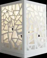 Volle Светильник декоративный ажурный 150*150*220мм каменный Solid surface (18-40-138)