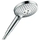 Лейка для душа Hansgrohe Raindance Select S EcoSmart 120 (цвет - хром), 3 вида струи (26531000)