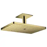 Верхний душ 460 х 300 мм Axor ShowerSolutions (цвет - полированное золото), 3 вида струи (35281990)