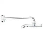 Верхній душ Grohe Power &amp; Soul Cosmopolitan 190 з душовим кронштейном, хром (26172000)