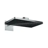 Верхній душ Hansgrohe Rainmaker Select 460 1jet з власником, чорний / хром (24003600)