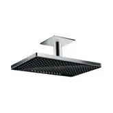 Верхній душ Hansgrohe Rainmaker Select 460 2jet з власником, чорний / хром (24004600)