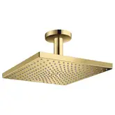 Верхній душ Hansgrohe Raindance Select E 300 1jet Air EcoSmart з власником, золото (26250990)