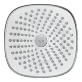 Верхній душ Hansgrohe Croma Select E 180 2jet, білий / хром (26524400)