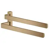 Двойной полотенцедержатель 409 мм Axor Universal Accessories, матовая бронза (42821140)