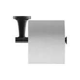 Бумагодержатель без крышки Duravit Starck T (цвет - чёрный матовый) (0099374600)
