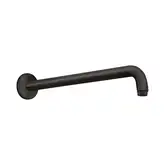 Кронштейн для верхнього душу Hansgrohe 389 мм, чорний матовий (27413670)