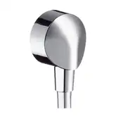 Шланговое під'єднання для душа Hansgrohe Fixfit, хром (27458000)