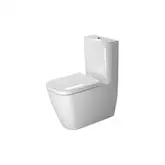 Унитаз Duravit Happy D.2 + бачок (с сиденьем Soft Close) (2134090000+0934100005+0064590000)