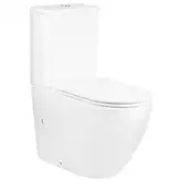 Унітаз-компакт Qtap Robin безобідковий з сидінням Soft-close QT13222141ARW