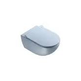 Унитаз подвесной Catalano Sfera с сиденьем Soft Close, голубой матовый (1VSF54RAS+5SCSTPAS)
