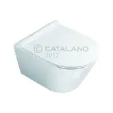 Унитаз подвесной Catalano New Zero с сиденьем Soft Close Plus (ободковый) (1VSZ50R00+5SCSTP000)