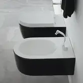 Унитаз подвесной Flaminia Mini Link Bicolor (5051/WC/BN)