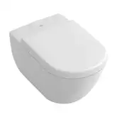 Villeroy & Boch VERITY DESIGN комплект унитаз 37,5*56,5см подвесной в комплекте с сидением с функцией slow-closing (5671H101)
