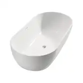 Ванна акриловая Devit Ovale 178 х 90 см + ножки и сифон (18090136)
