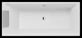 Villeroy & Boch SQUARO ванна 170*75см в комплекте с ножками (UBQ170SQR2V-01)
