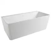 Volle Ванна 165*80*59см отдельностоящая/пристенная каменная Solid surface (12-40-051)