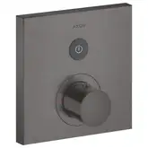 Термостат на 1 потребитель, скрытого монтажа Axor ShowerSelect (цвет - матовый чёрный хром) (36714340)