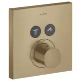Термостат на 2 потребителя, скрытого монтажа Axor ShowerSelect (цвет - матовая бронза) (36715140)