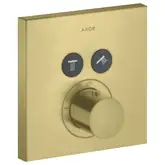Термостат на 2 потребителя, скрытого монтажа Axor ShowerSelect (цвет - матовая латунь) (36715950)