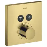 Термостат на 2 потребителя, скрытого монтажа Axor ShowerSelect (цвет - золото) (36715990)