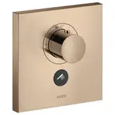 Термостат скрытого монтажа на 1 потребитель Axor ShowerSelect (цвет - полированное красное золото) (36716300)